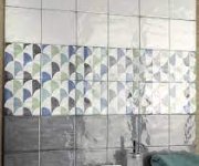 Retro dekor La Fenice Polveri Vietresi Wall Decoro Atrani 22,5x22,5