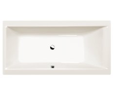 Polysan Cleo Obdélníková Vana 150x75x48cm, Ivory