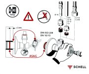 Rohový Regulační Ventil S Normálním Filtrem 1/2"; Chrom S Asag SCH-054280699