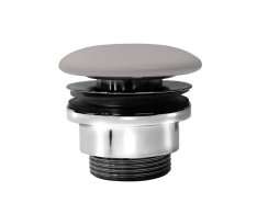 Gsi Umyvadlová Výpust 5/4“, Neuzavíratelná, Keramická Zátka, 5-65mm, Tortora Mat