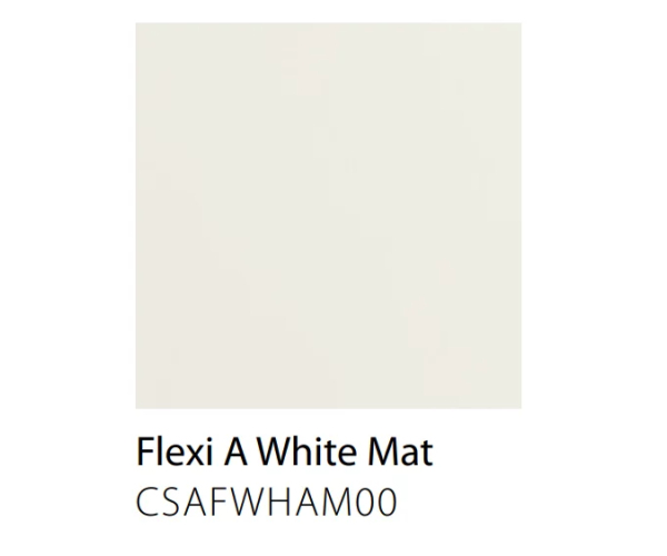 Dlažba Sant Agostino Flexible Architecture Flexi A White 30x30 Matt. - bílá