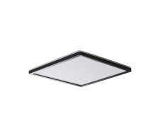 Miledo Azpo Stropní Led Svítidlo, 300x300mm, 17,5w, 3000/4000/6000k, Ip54, černá Mat