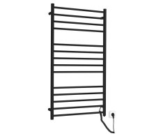 Sapho Redondo Elektrický Sušák Ručníků, Kulatý, 630x1160 Mm, 130 W, černá