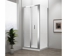 Polysan Easy Obdélníkový Sprchový Kout 1000x700mm, Skládací Dveře, L/p Varianta, čiré Sklo