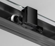 Gelco Sigma Simply Black čtvrtkruhová Sprchová Zástěna 900x900 Mm, R550, čiré Sklo