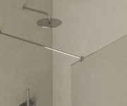 Sprchový kout Walk-In Air model Wall - Walk-In Air Wall 100, lesk+transparent GW9WA0C00Z1C