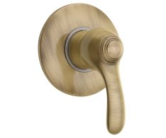 Sapho Kirké Podomítková Sprchová Baterie, 1 Výstup, Bronz