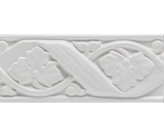 Grazia Boiserie Gemme Bianco 8x20 Matt.