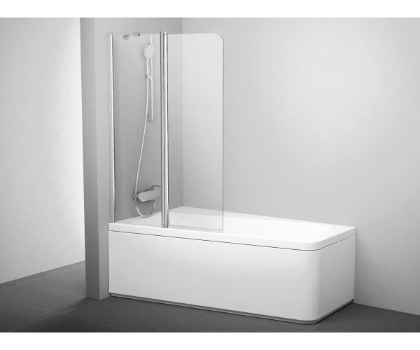Vanová zástěna 10CVS2 - 10CVS2 100 L, lesk+transparent
