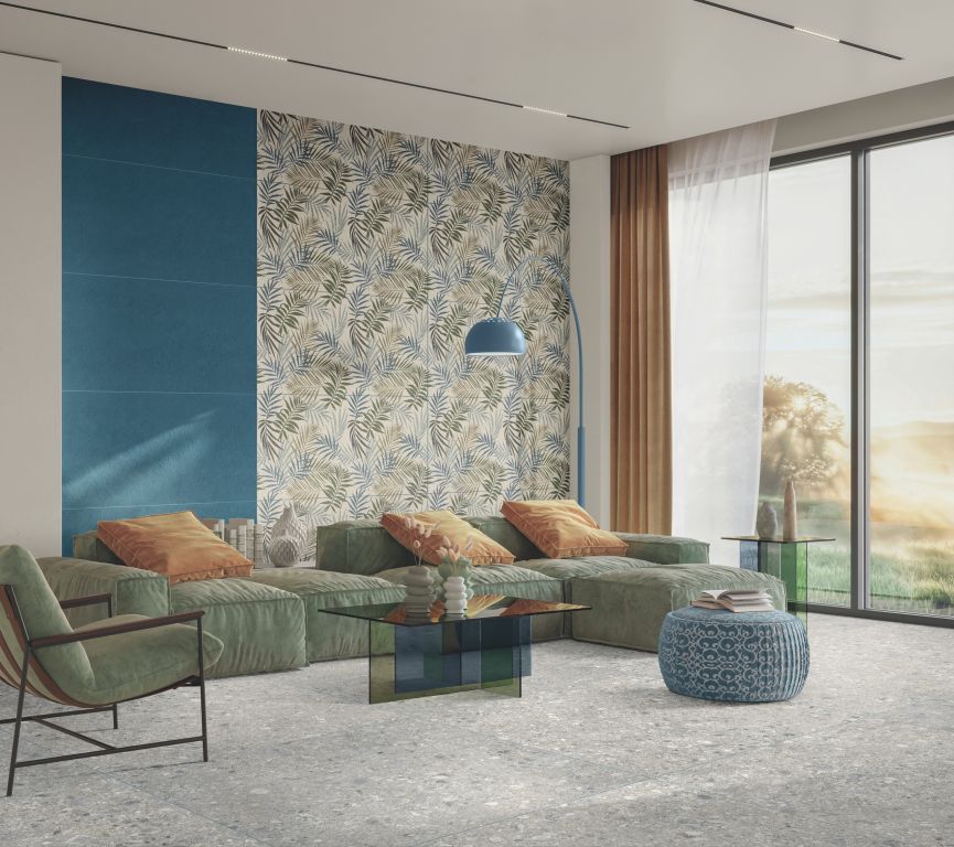 Realizace Gardenia La Geoteca Ariana Ceppo Di Gre šedá 120x120 cm