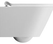 Gsi Kube X Závěsná Wc Mísa, Geniusflush, 36x50cm, Bílá Dual-mat