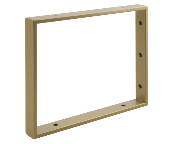Sapho Podpěrná Konzole 350x280x40mm, Lakovaná Ocel, Zlato Mat, 1 Ks