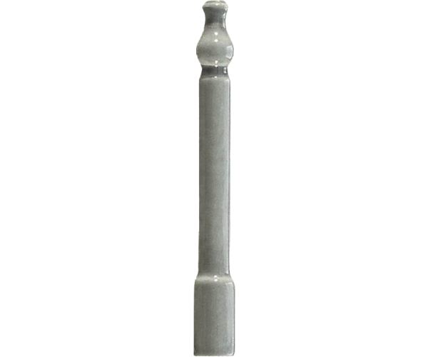 Retro obklad Grazia Formae Ang. Zoccolo D. Steel 2x200 - šedá