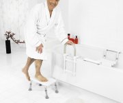 Ridder Handicap Stolička Na Nohy, Výškově Nastavitelná, Bílá
