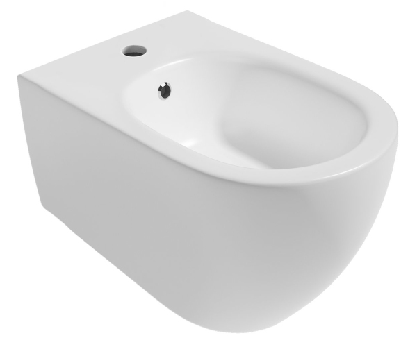 Isvea Infinity Bidet Závěsný, 36,5x53cm, Bílá