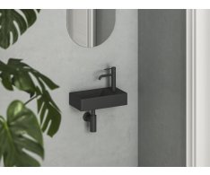 Umývátko Veda Wall - Umývátko Veda Wall 40 P, s otvorem pro baterii, bez přepadu, če