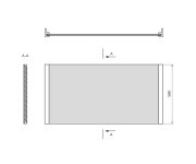 Polysan Universal Nika Panel 170x59cm