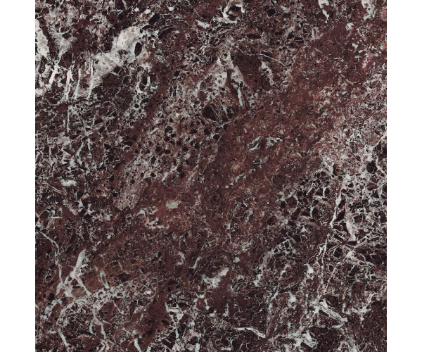 Dlažba jako kámen Fioranese Marmorea Intensa Rosso Levanto 60x60 Luc. Rett. - vínová