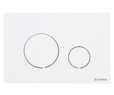 Schwab Vela Ovládací Tlačítko, 247x165 Mm, Bílá Lesk