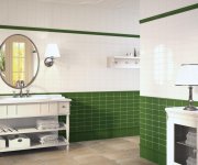 Retro obklad APE Mediterranean Green 7,5x15 - zelená (skladem)