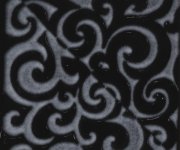 Vzorovaný dekor Aleluia Urban Atelier Decor Glam Preto 10x10