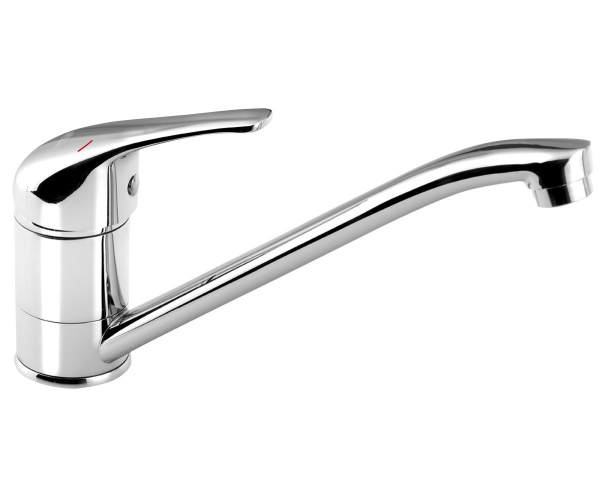 Bruckner Hoffer Stojánková Dřezová Baterie, 221mm, Otočné Ramínko, Chrom