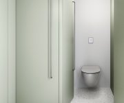 Gsi Pura Závěsná Wc Mísa, Swirlflush, 36x50cm, Cenere Dual-mat