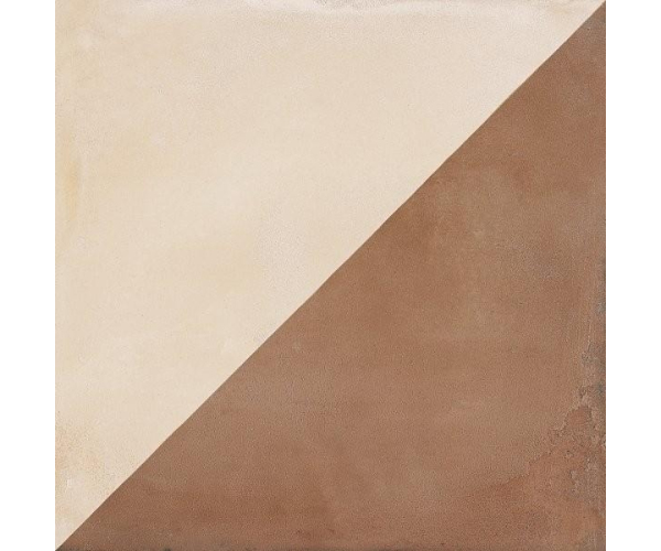 Retro dlažba Marca Corona Terra Triangolo vers. C 20x20 cm 