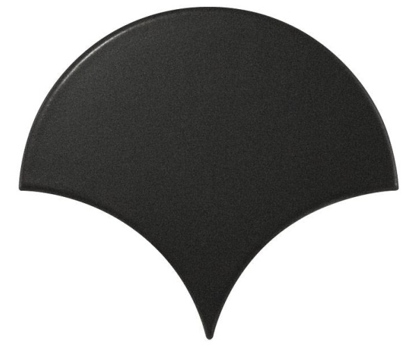 Equipe Scale Fan Black Matt 10,6x12 - černá