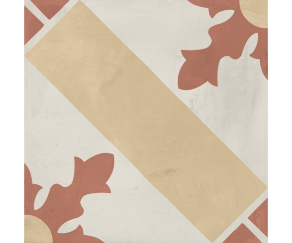 Retro dlažba Marca Corona Terra.Art Cardinale T/C 20x20