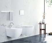 Isvea Infinity Bidet Závěsný, 36,5x53cm, Bílá