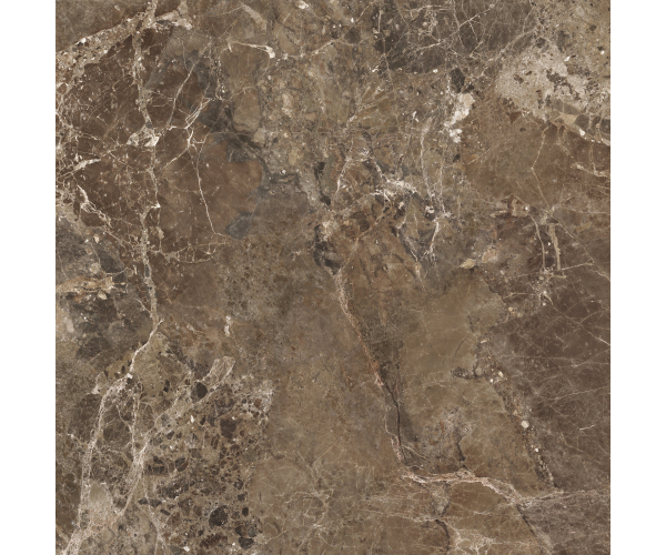 Dlažba jako mramor APE Imperial Brown Honed 120x120 Lapp. Rett. - hnědá