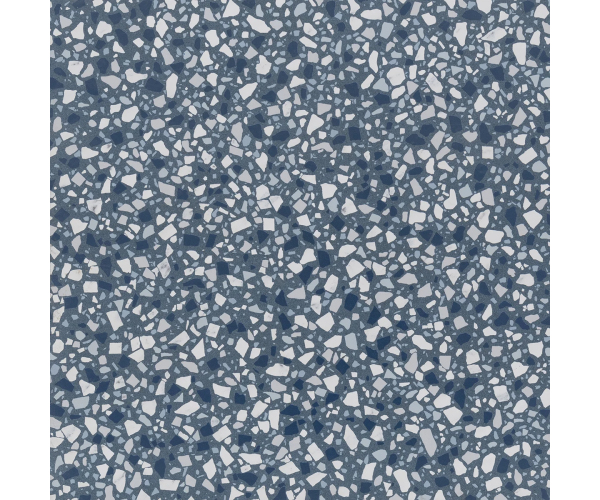 Dlažba jako terrazzo Gambini D_Project D_Lash Mineral Blue 60x60 Rett.