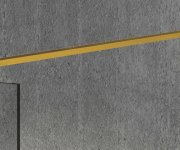 Gelco Vario Gold Matt Jednodílná Sprchová Zástěna Do Prostoru, Sklo Nordic, 800 Mm
