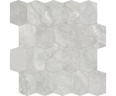 EdimaxAstor Stream Mosaico Hexagon Silver 30x30