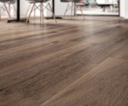 Dlažba jako dřevo Sant Agostino Barkwood Burnt RT 30x180 - hnědá