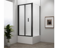 Polysan Deep Black Obdélníkový Sprchový Kout 1000x900mm L/p Varianta, čiré Sklo