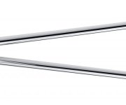 Sapho X-round Dvojitý Držák Ručníků Otočný 420mm, Chrom