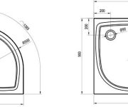 Sprchová vanička Elipso Pro Flat - Vanička Elipso Pro Flat 80x80 XA234411010