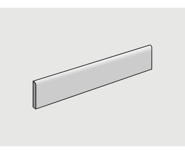Sokl jako beton Mirage Lemmy King LY09 Battiscopa 7,2x60 - antracitová