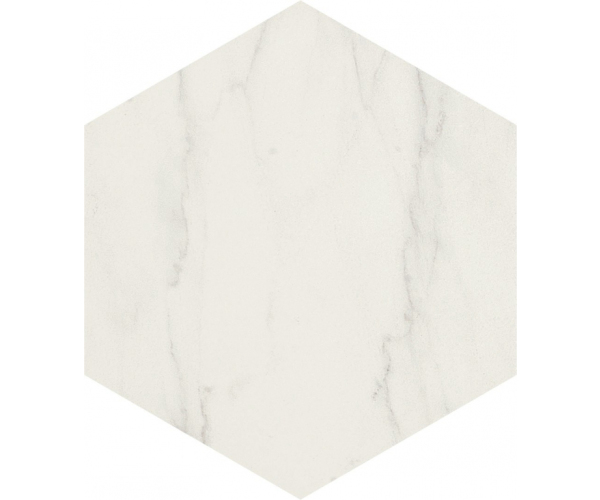 Dlažba jako kámen APE Verona White 13,9x16 Hexagon  - bílá