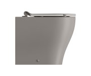 Gsi Tono Wc Mísa Stojící, Geniusflush, 36x53cm, Spodní/zadní Odpad, Tortora Dual-mat