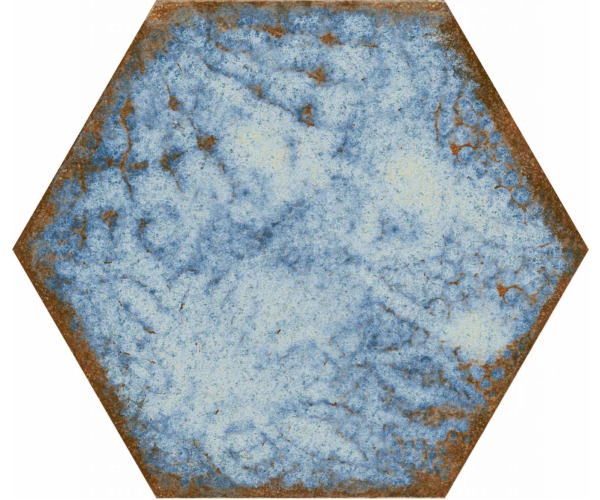 Vzorovaný obklad Codicer Gaudi Reactive Marina 22x25 Hexagonal