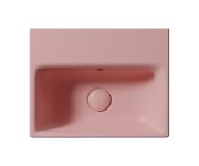 Gsi Nubes Keramické Umyvadlo 40x32cm, Bez Otvoru, Blush Mat