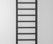 Sapho Metro Light Otopné Těleso 400x1500 Mm, černá Mat