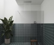 Stropní hlavová sprcha, čtvercová - 988.00CR Stropní hlavová sprcha, 440x440 mm, chrom X07P1263