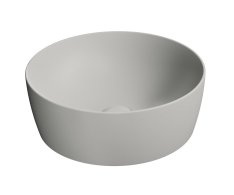Gsi Nubes Keramické Umyvadlo Na Desku Průměr 40cm, Cenere Mat