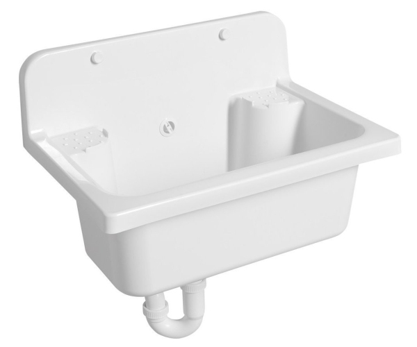 Aqualine Závěsná Výlevka 55x37cm, Plast, Bílá
