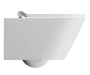 Gsi Kube X Závěsná Wc Mísa, Geniusflush, 36x55cm, Bílá Dual-mat