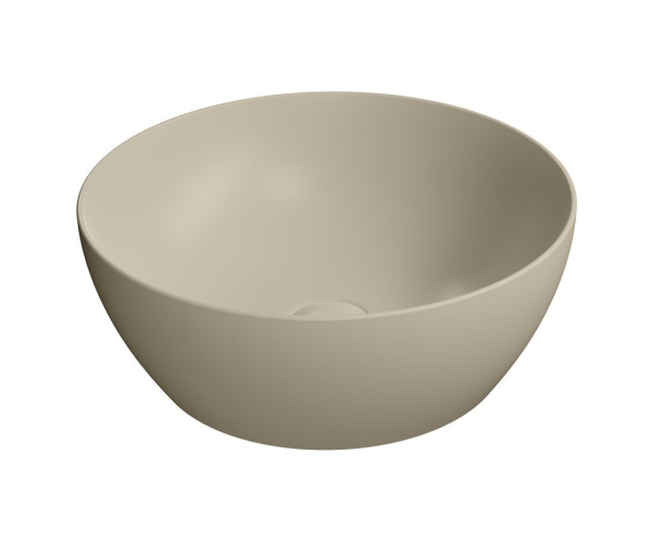 Gsi Pura Keramické Umyvadlo Na Desku, Průměr 42cm, Creta Mat